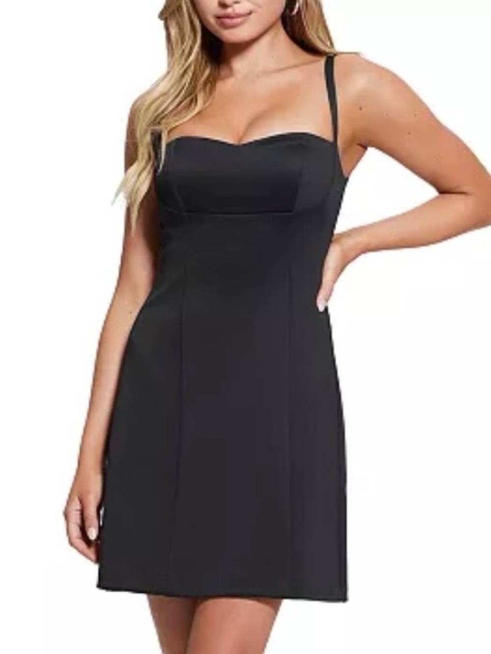 BNWOT Guess Mini Black Dress